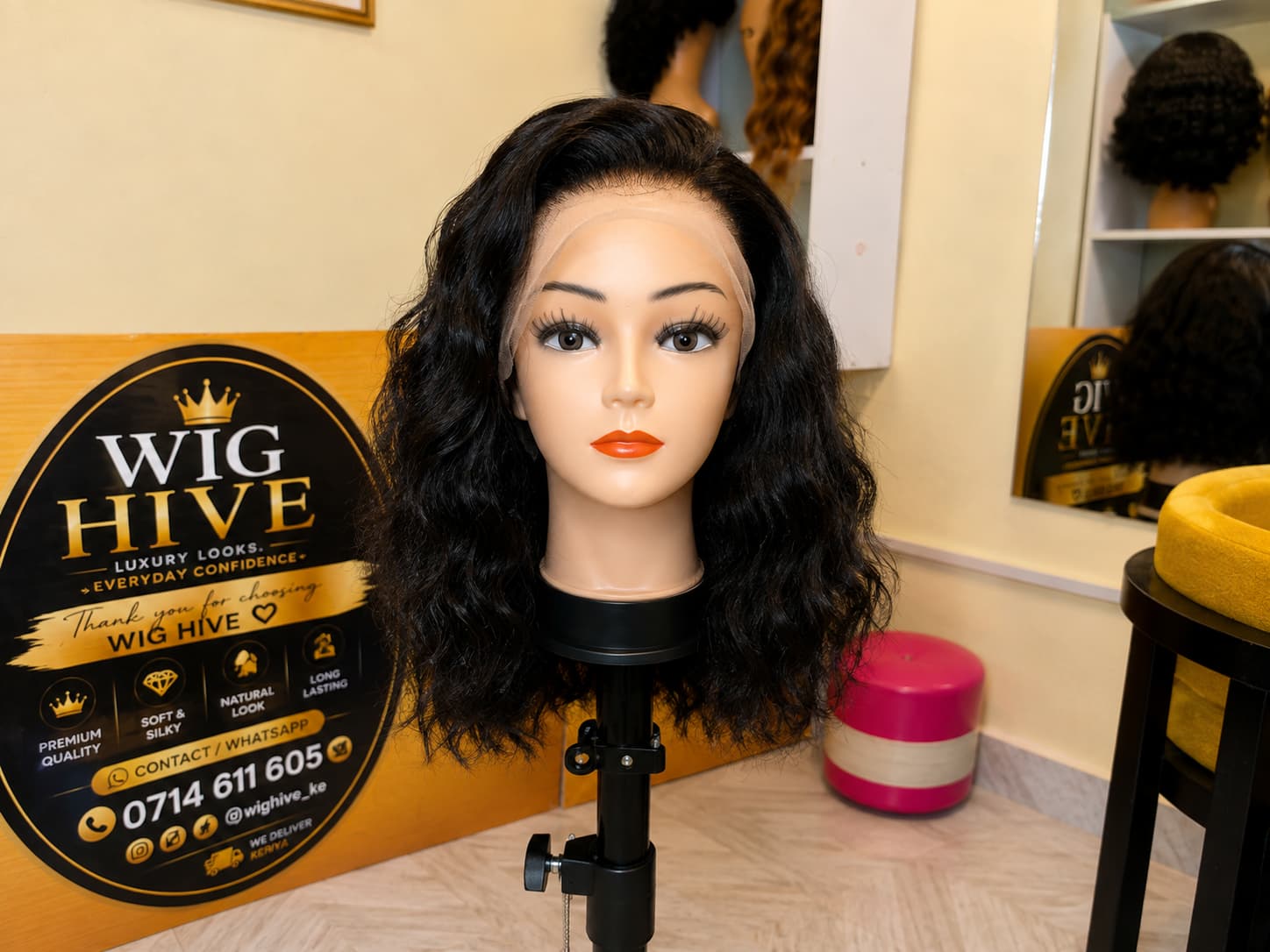 Short Wave - Blended Human Hair