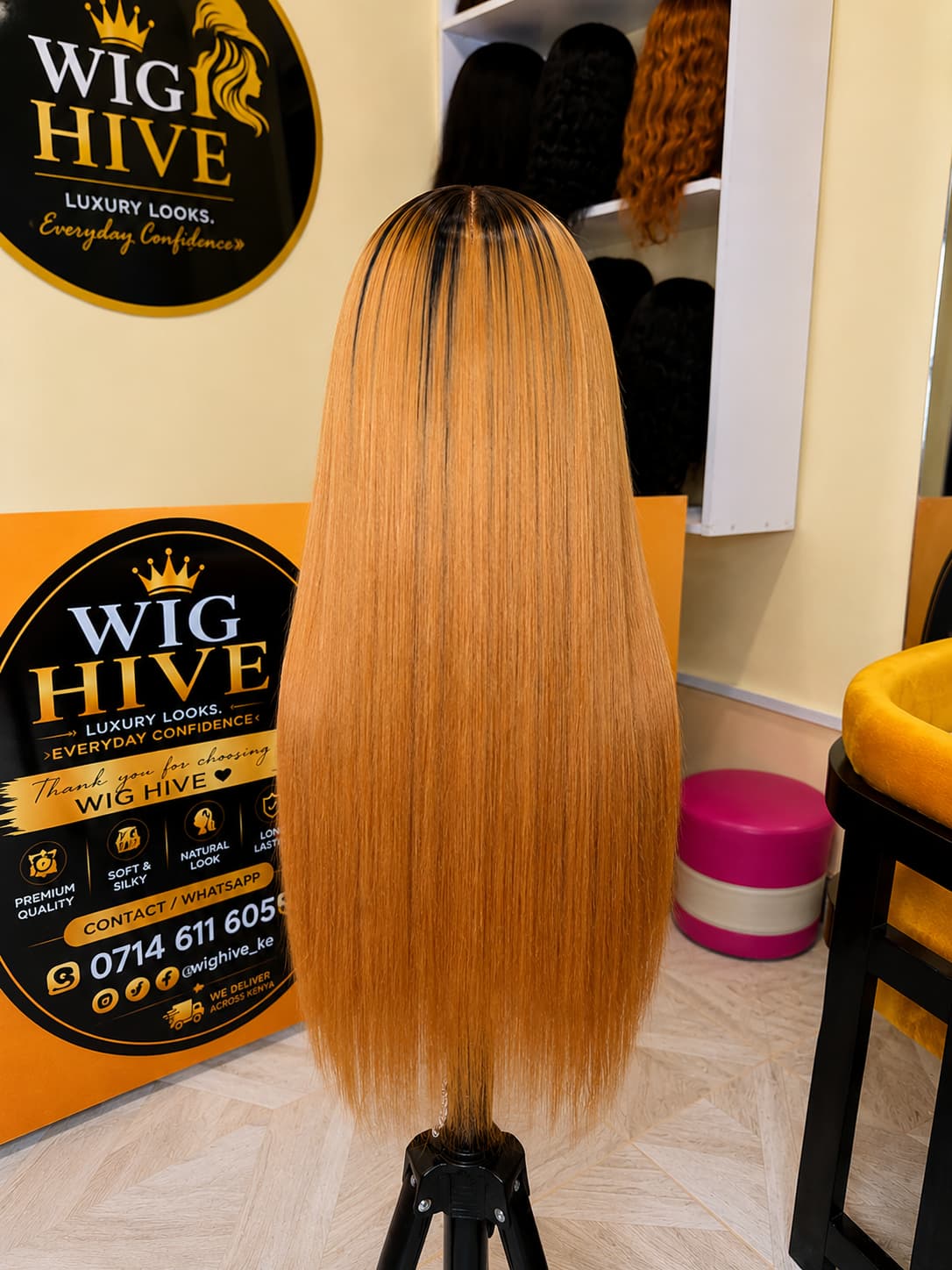 Straight Wig Frontal 1 / 27