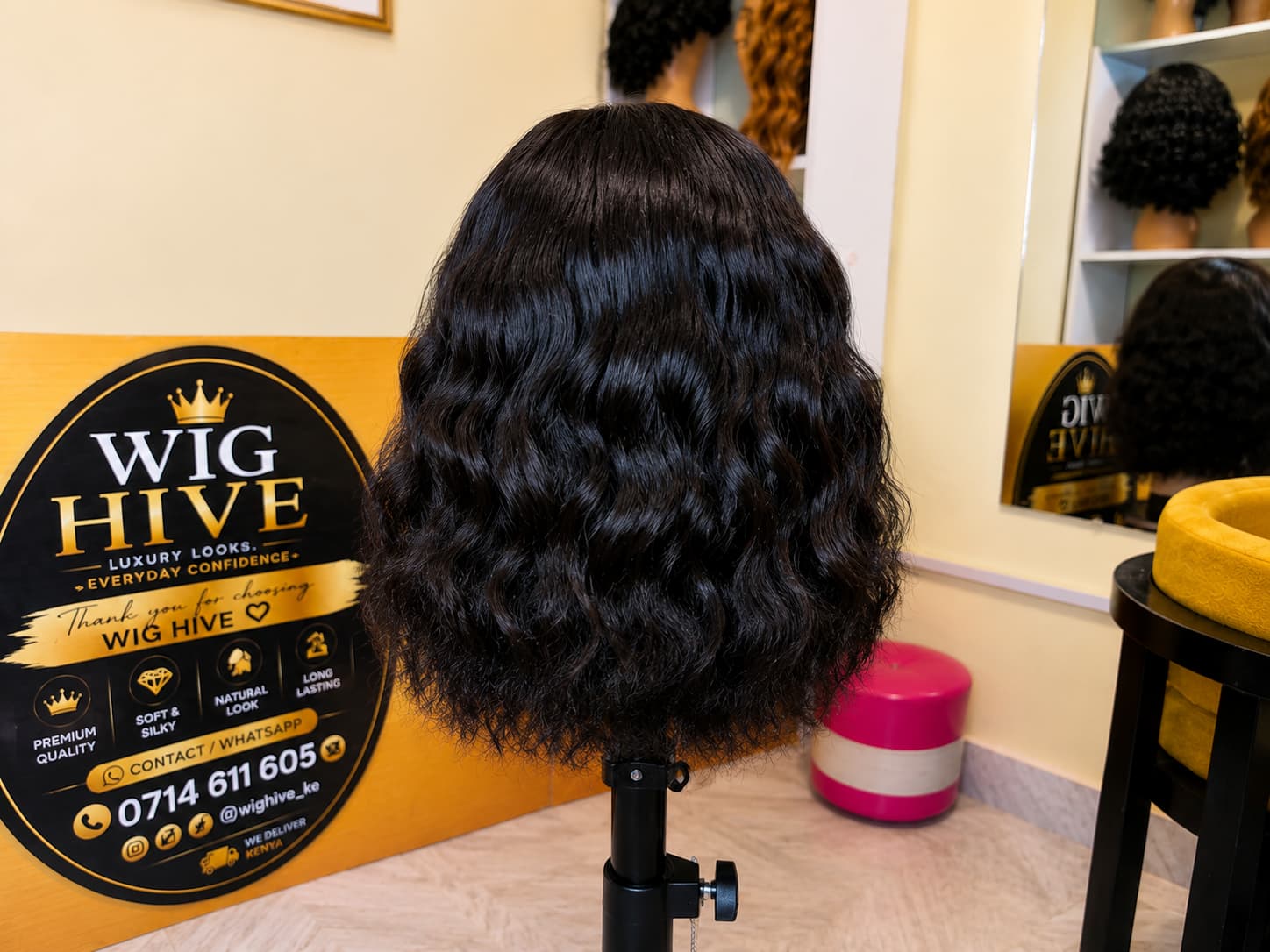 Short Wave - Blended Human Hair